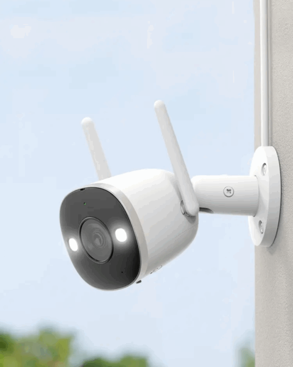 Cámara WiFi Exterior con Disuasión